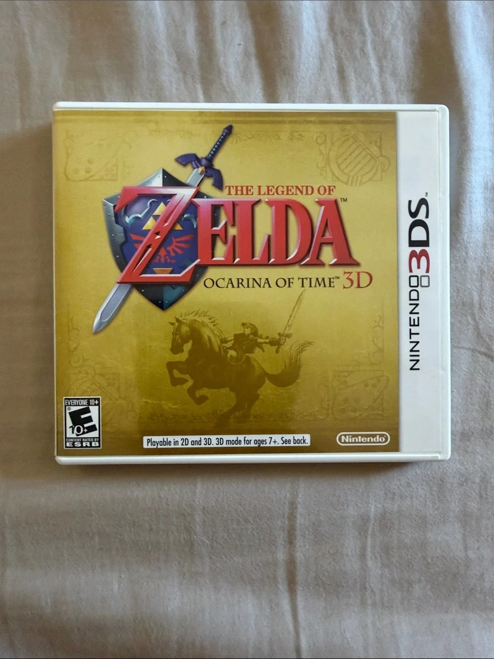 Nintendo 3DS Special Edition Black and Gold Zelda 25th Anniversary